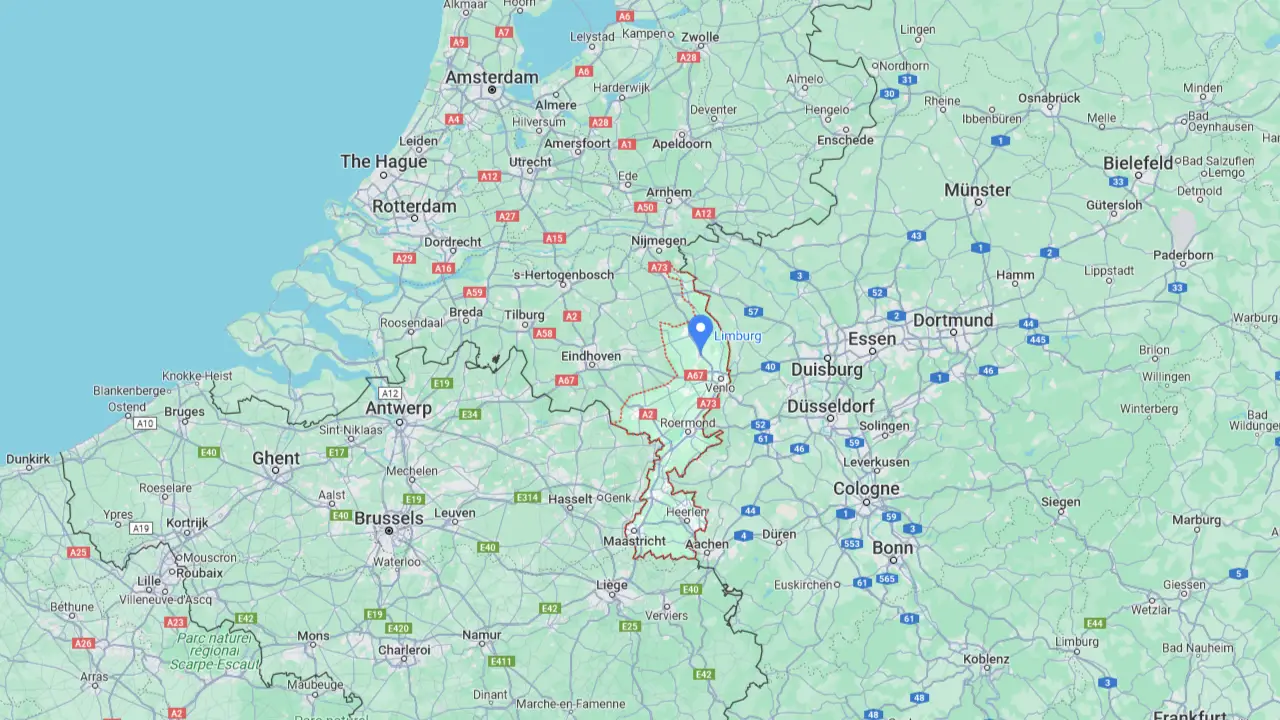 Limburg Lokaal adverteren in Limburg Map