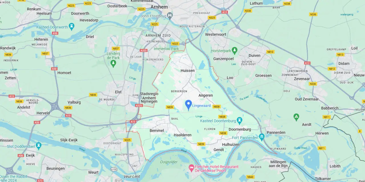 Lingewaard Map