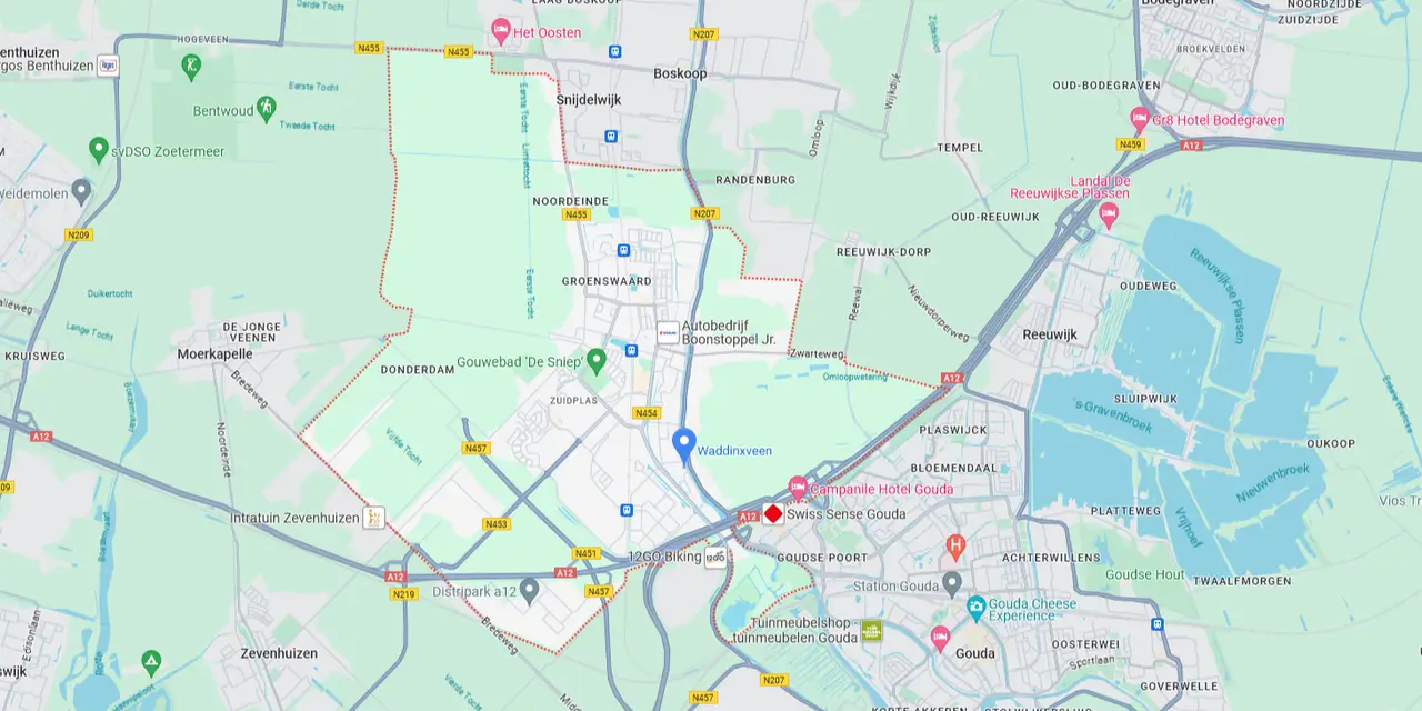 Waddinxveen Map