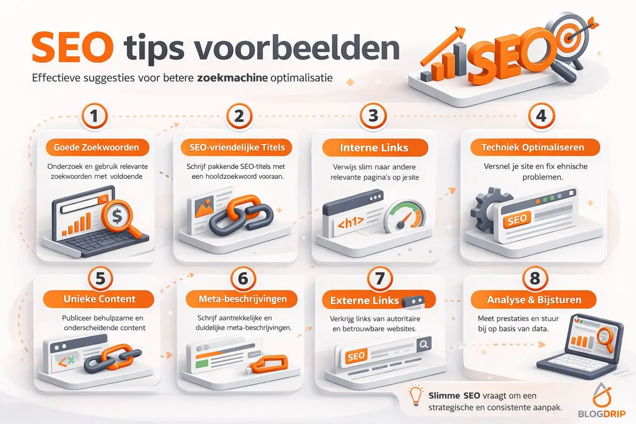 SEO tips voorbeelden